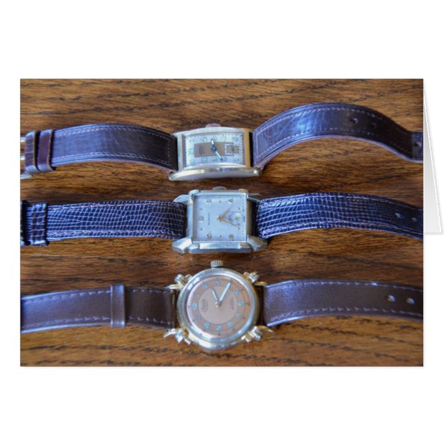 Relojes de muñeca antigua (Anverso (Horizontal))