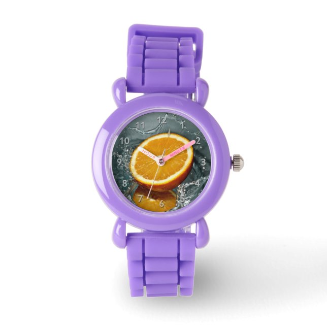 Relojes de naranja Splash (Anverso)
