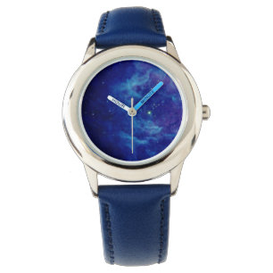 Relojes de nebulosa azul de zafiro