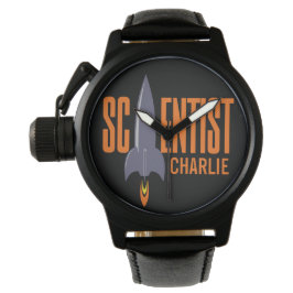 Relojes de nombres personalizados de Rocket Scient