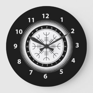 Relojes de pared Aegishjalmr de semitono