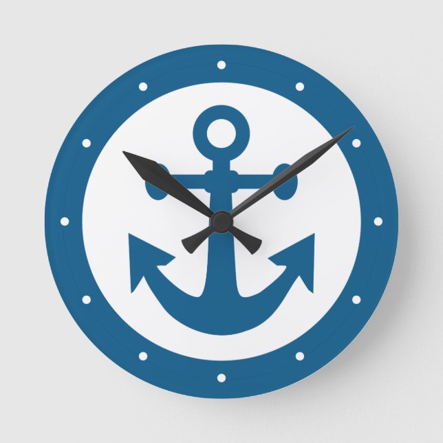 Relojes de pared de anclaje náutico (Anverso)