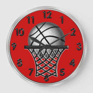 Relojes de pared de baloncesto quemados en tu COLO