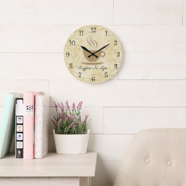Relojes de pared de cocina de café (Sala de lectura)