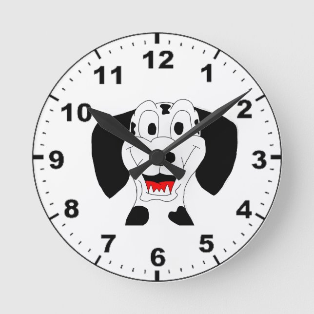 Relojes de pared de diseño dálmata (Anverso)