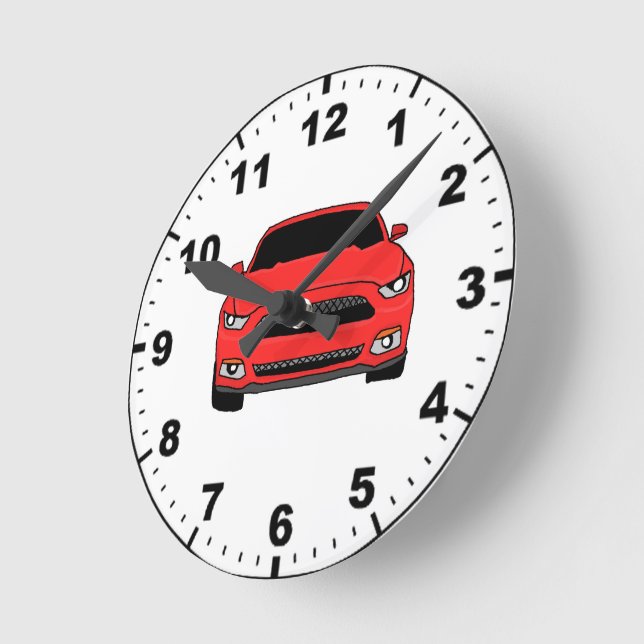 relojes de pared de diseño de coches de Carreras