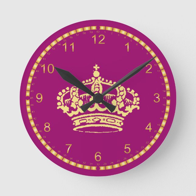 Relojes de pared de la corona (Anverso)