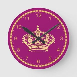 Relojes de pared de la corona