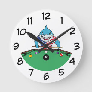 Relojes de pared de la cueva del hombre divertido 