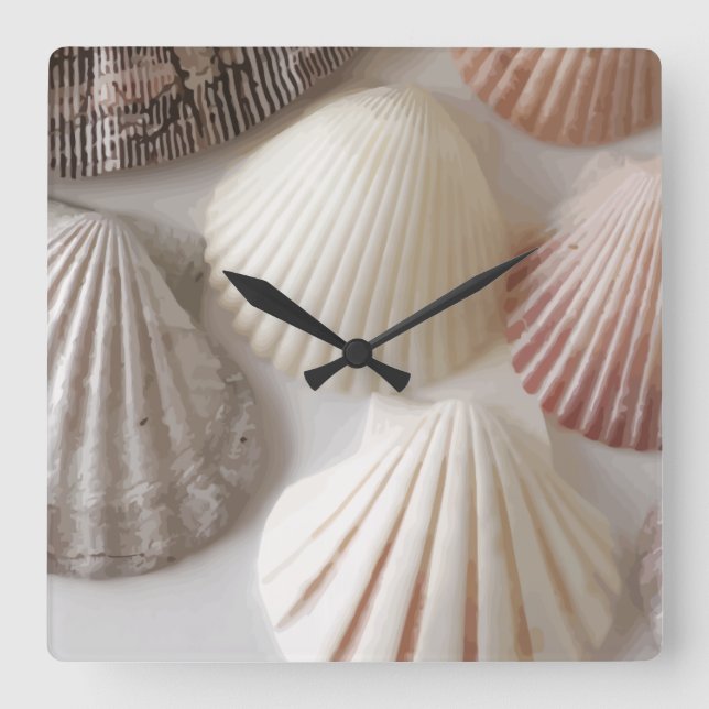 Relojes de pared de la playa (Anverso)