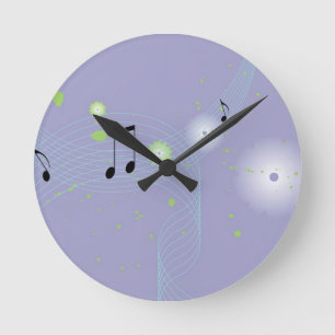 Relojes de pared de los amantes de la música