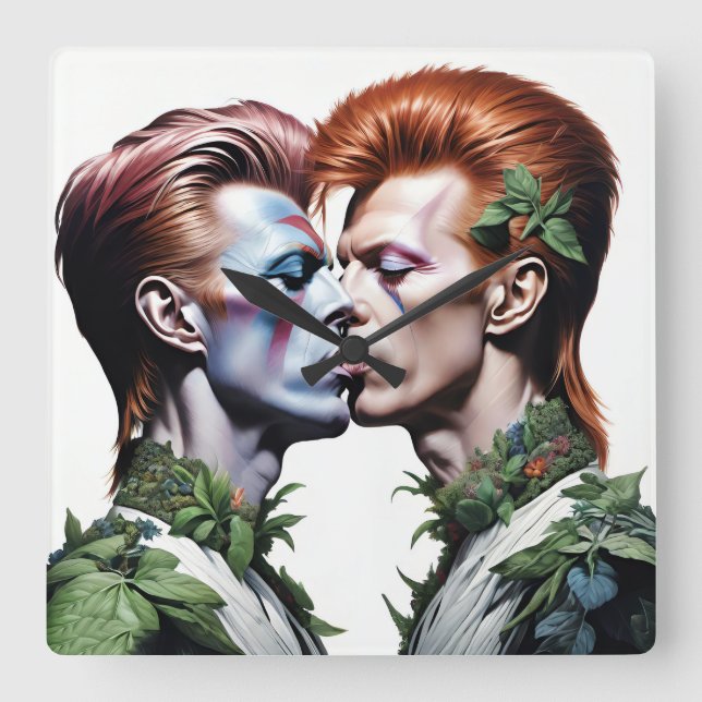 Relojes de pared, Hombres Parejas (Anverso)