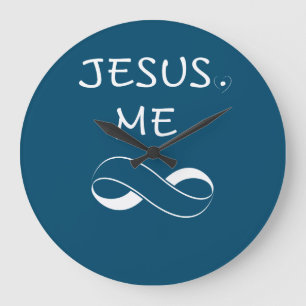 Relojes de pared Jesús Me Infinity Regalo para muj