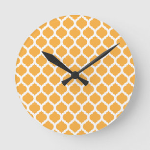 Relojes de pared marroquíes anaranjados del model