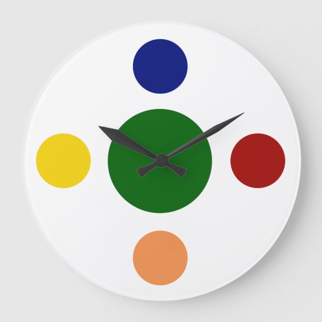 Relojes de pared modernos (Anverso)