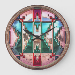 Relojes de pared modernos del nativo americano 15
