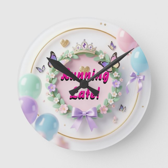 Relojes de pared pastelitos (Anverso)
