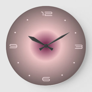 Relojes de pared redondos con diseño iluminado ros