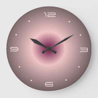 Relojes de pared redondos con diseño iluminado ros
