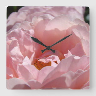 Relojes de Pared Rosas Flores de Rosa Decorativos