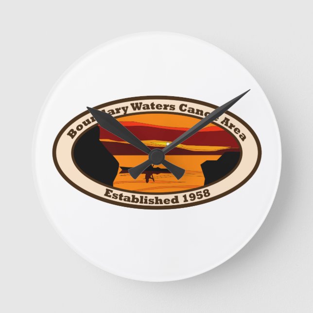 Relojes de pared temáticos de Minnesota (Anverso)