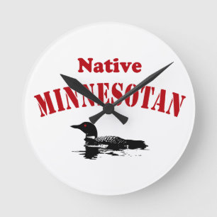 Relojes de pared temáticos de Minnesota