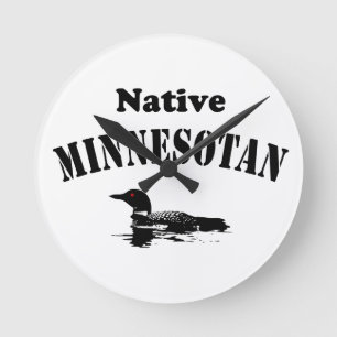Relojes de pared temáticos de Minnesota