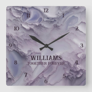 Relojes de piedra de mármol personalizados
