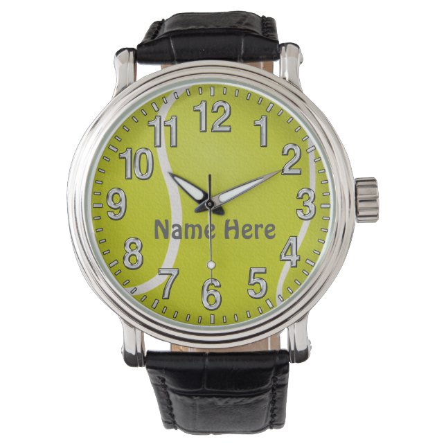 Relojes de tenis personalizados para hombres (Anverso)
