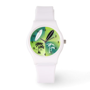Relojes del tema del tiempo de verano para las