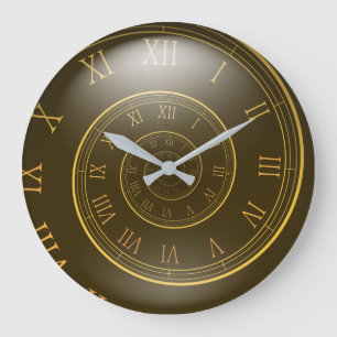 Relojes eternos, gran reloj romano espiral