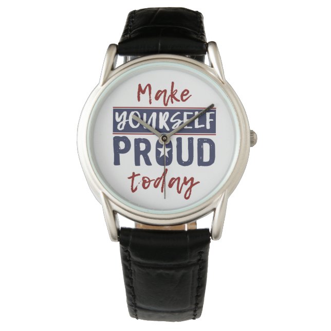 Relojes "Hazte Orgulloso" (Anverso)