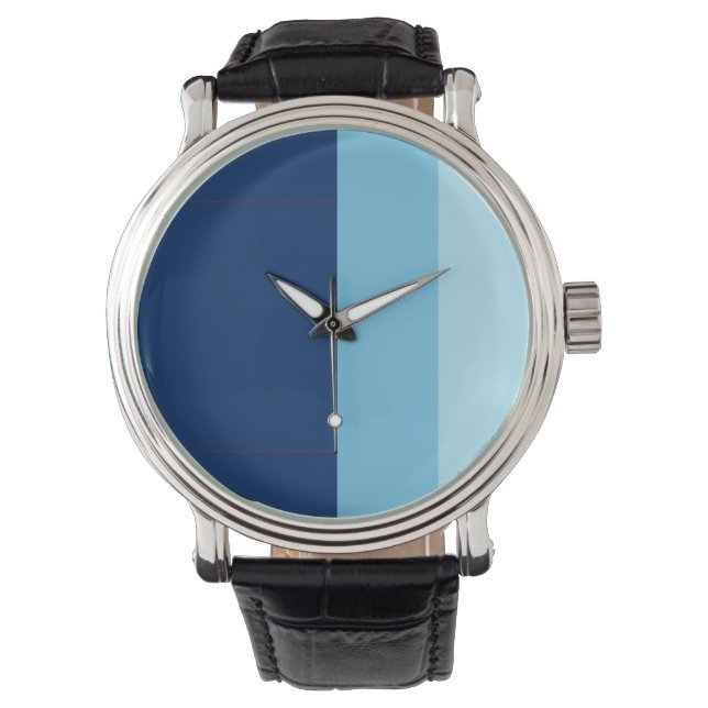 Relojes masculinos - Sombras de azul (Anverso)