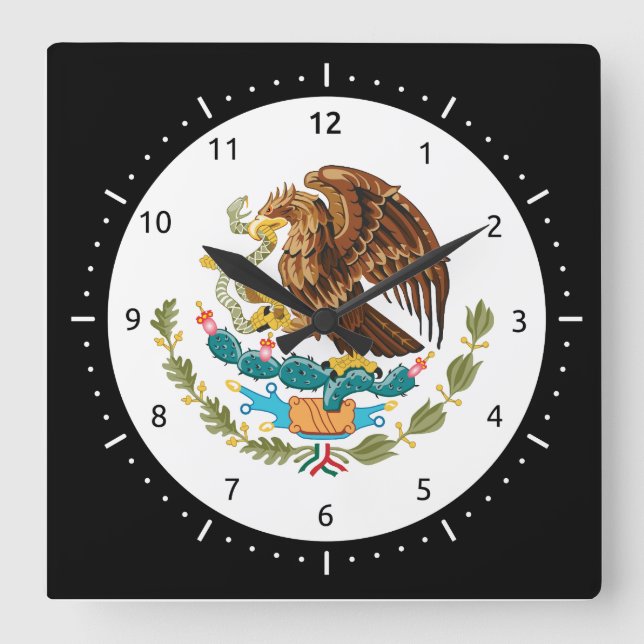 Relojes mexicanos del escudo de armas (Anverso)