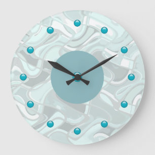 Relojes modernos de pared de arte abstracto