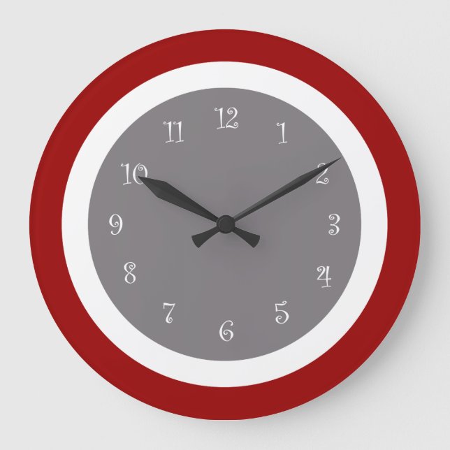 Relojes modernos de pared de cocina (Anverso)