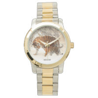 Relojes monográficos de personalizado de los tigre