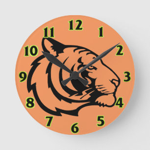 Relojes naranja de tigre