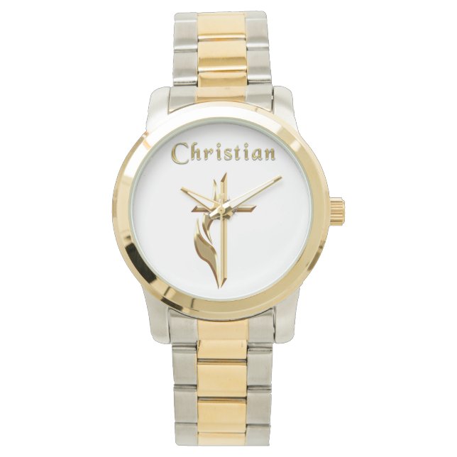 Relojes para hombre cristiano (Anverso)