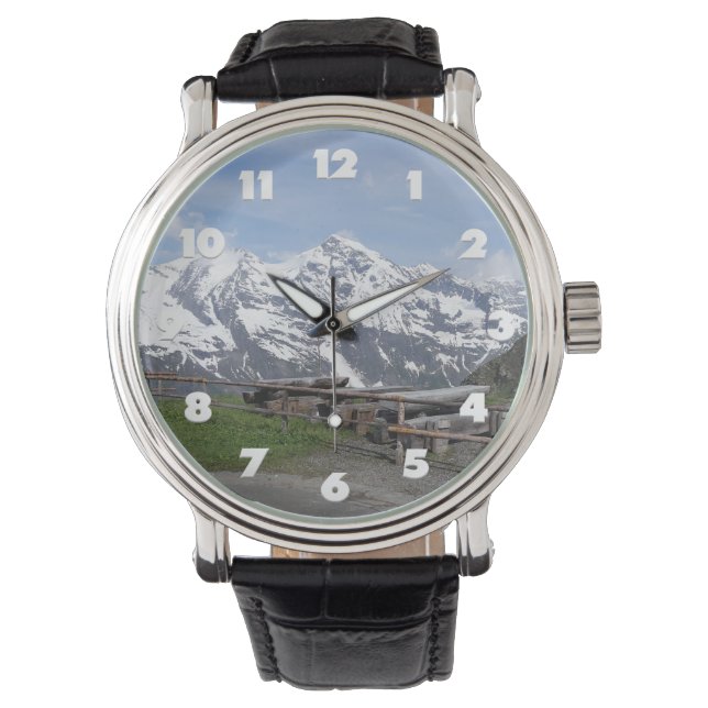 Relojes personalizados de los Alpes austríacos (Anverso)