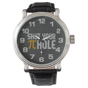 Relojes personalizados de "Pie (pi) Hole"