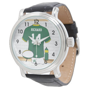 Relojes personalizados del jersey del rugbi