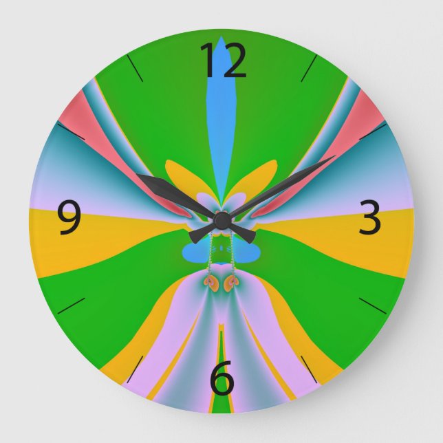 Relojes redondos de vía mágica - Personalizados (Anverso)