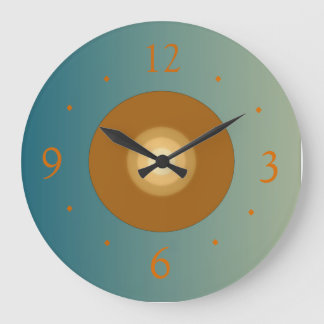 Relojes Simplistas > Verde Marino con Centro Beige