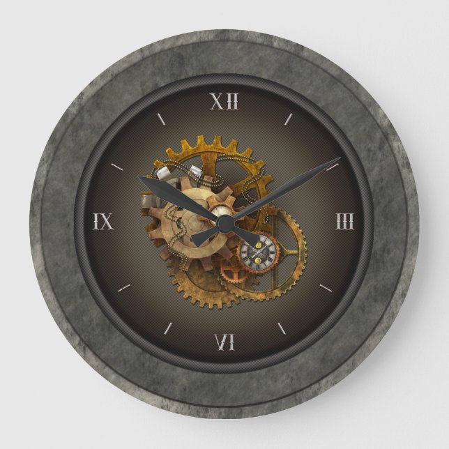 Relojes y dientes de SteamPunk (Anverso)