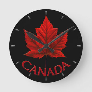 Relojes y regalos de pared del recuerdo de Canadá