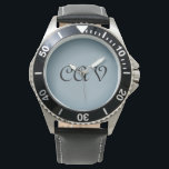 Relojes y relojes de gris azul<br><div class="desc">Esta hermosa cadena de teclas azul gris será perfecta para tus llaves. También puede ser personalizado para convertirlo en su propia cadena de claves única.</div>