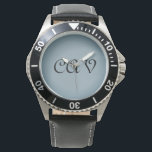 Relojes y relojes de gris azul<br><div class="desc">Esta hermosa cadena de teclas azul gris será perfecta para tus llaves. También puede ser personalizado para convertirlo en su propia cadena de claves única.</div>