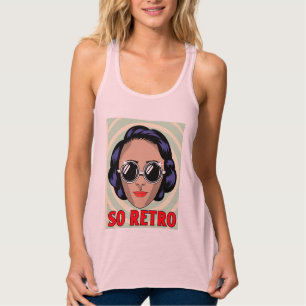 REM Retro MUJERES MAMÁ ESPOSA CAMISETAS TANK TOP