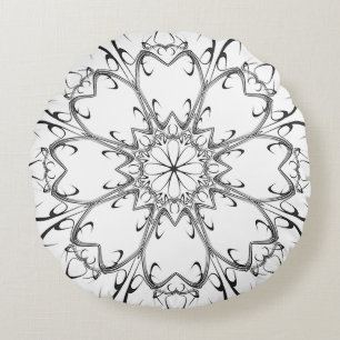 Remando en el Cojín decorativo de la Ronda del Vie